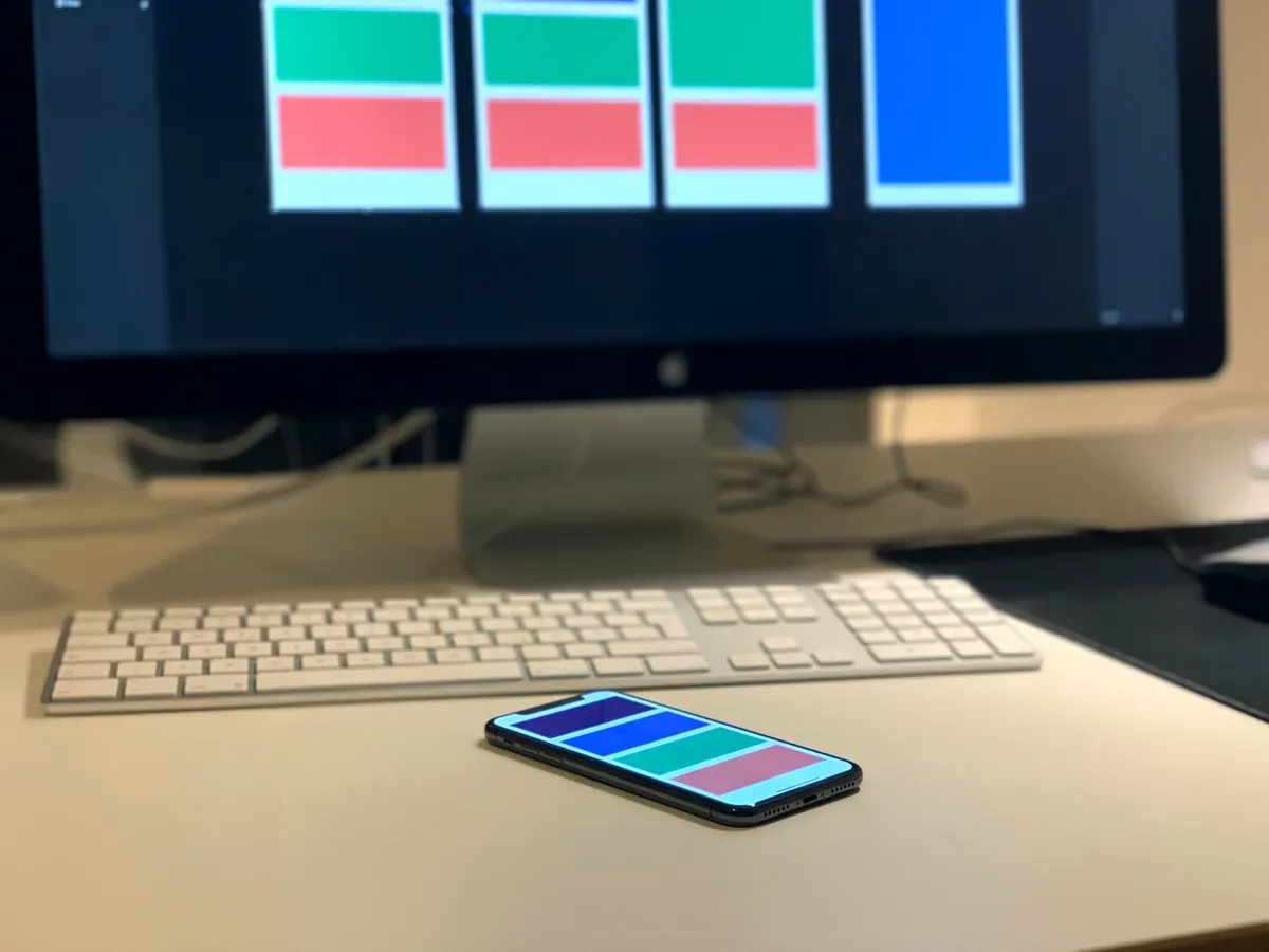 Animated prototype showing OTIS's interaction behaviour